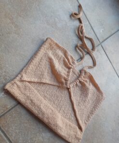 Top bambula beige