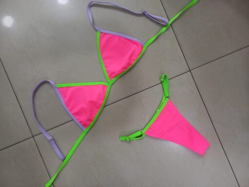 Bikini fucsia combinada