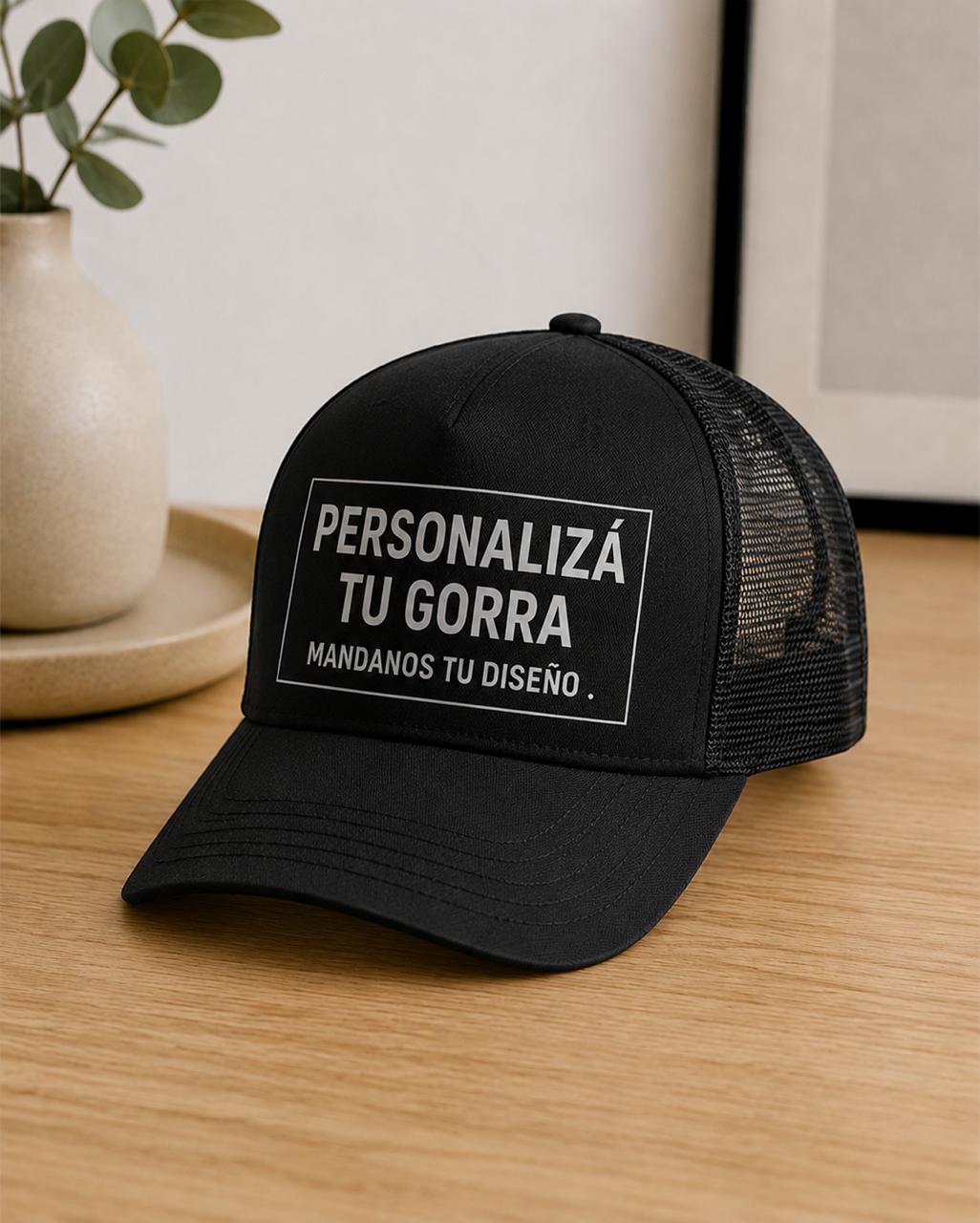 PERSONALIZA TU GORRA