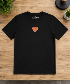 Remera Corazon de Pizza