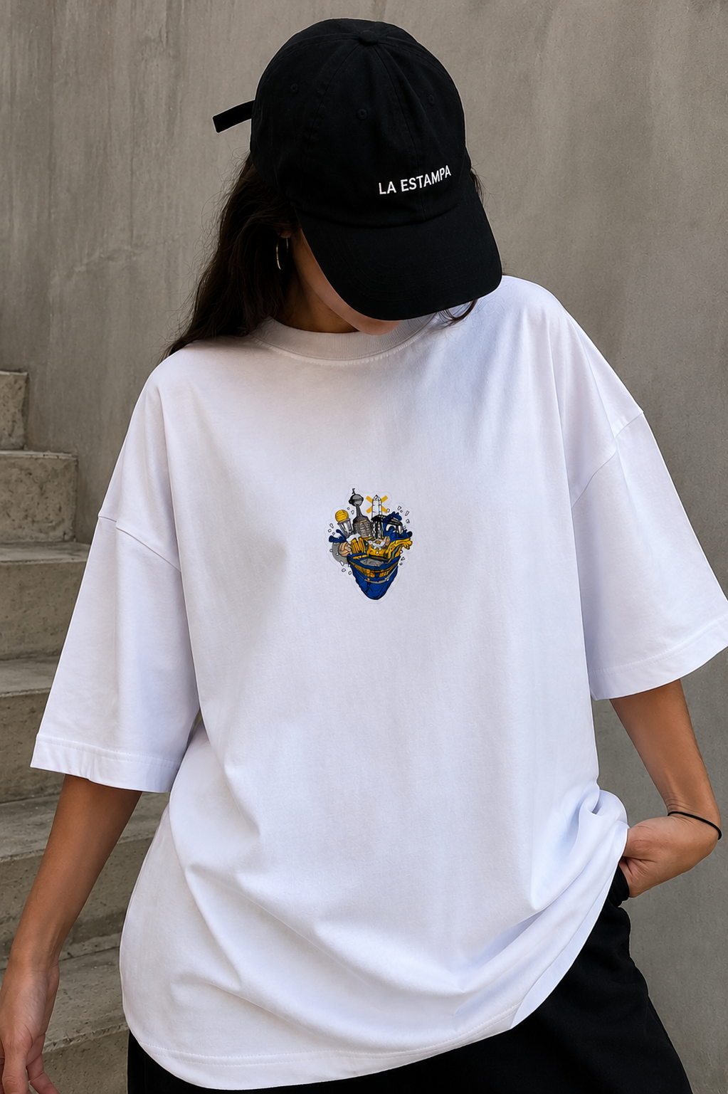 Remera Boca Corazón