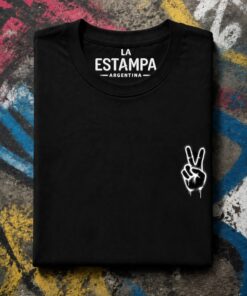 Remera Dedos en V
