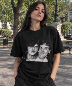 Remera Charly García y Spinetta