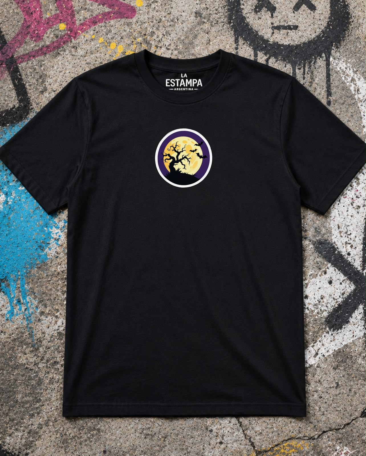 Remera Luna noche